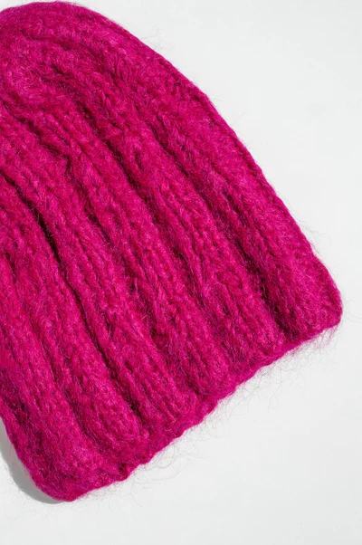 Martha Beanie - Fuchsia