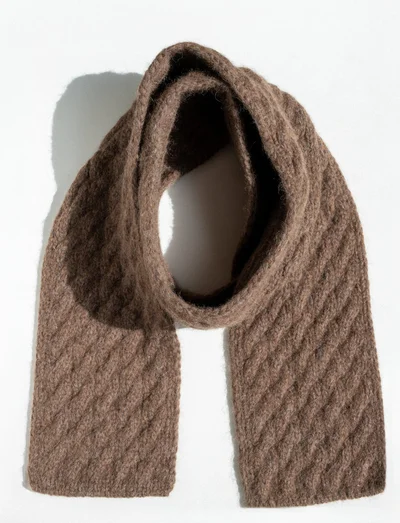Rita Scarf - Dark Nougat