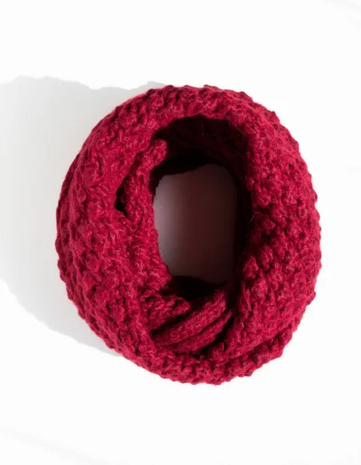 Candelaria Scarf - Burgundy