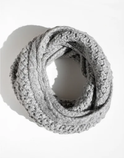 Candelaria Scarf - Light Gray
